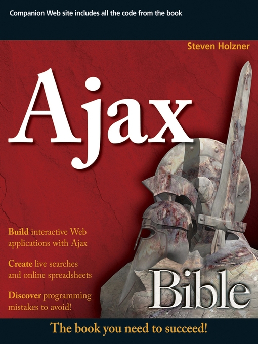 Title details for Ajax Bible by Steve Holzner - Available